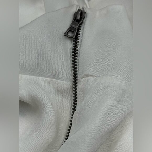 🆕 ALICE + OLIVIA 🧿 NWT Alita Spaghetti Strap Drape Asymmetrical Dress, Sz6 - Picture 11 of 16